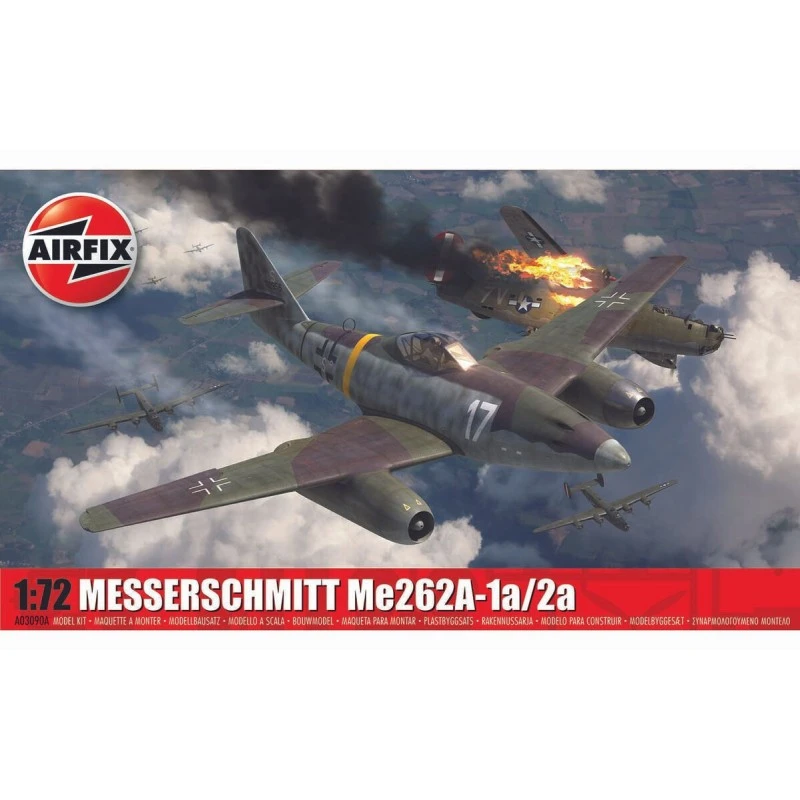 Hornby Airfix - Maquette D'avion - Messerschmitt Me262 3 Hornby Airfix - Maquette D'avion - Messerschmitt Me262