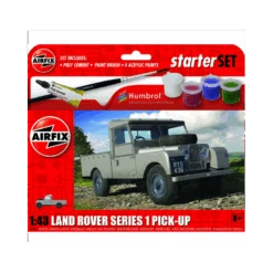 Hornby Airfix - Maquette De Voiture - Starter Set - Land Rover Séries 1 Pick Up