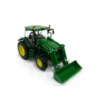 Britains - Bri42821 - Véhicule Miniature - Modèle À L'échelle - Tracteur John Deere 6215r Avec Charg