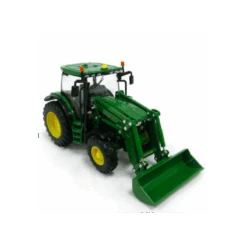 Britains - Bri42821 - Véhicule Miniature - Modèle À L'échelle - Tracteur John Deere 6215r Avec Charg