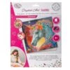 Crystal Art - Tableau à Diamanter - Licorne - 18x18cm -Jouets Pour Enfants crystal art tableau a diamanter licorne 18x18cm