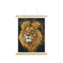 Crystal Art - Tableau à Diamanter - Lion Majestueux - 35x45cm