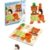 Djeco - DJ01056 - Puzzles Relief - Woodypile -Jouets Pour Enfants djeco dj01056 puzzles relief woodypile