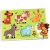 Djeco - DJ01259 - Puzzles éducatif Bois - Coucou-cow -Jouets Pour Enfants djeco dj01259 puzzles educatif bois coucou cow