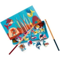 Djeco - DJ01657 - Pêches Magnétiques - Fishing Mermaid