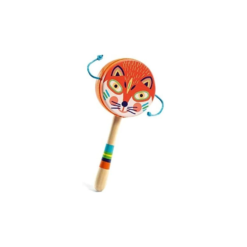 Djeco - DJ06025 - Animambo - Tambour à Manche 3 Djeco - DJ06025 - Animambo - Tambour à Manche