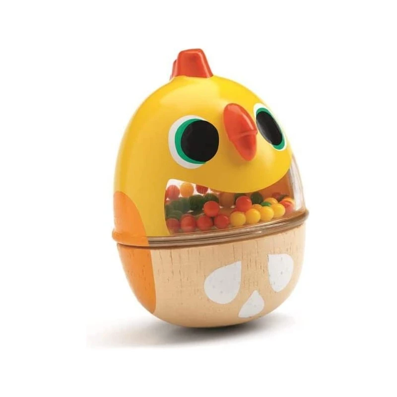 Djeco - DJ06462 - Baby Couleur - Hochet Pitikot 3 Djeco - DJ06462 - Baby Couleur - Hochet Pitikot