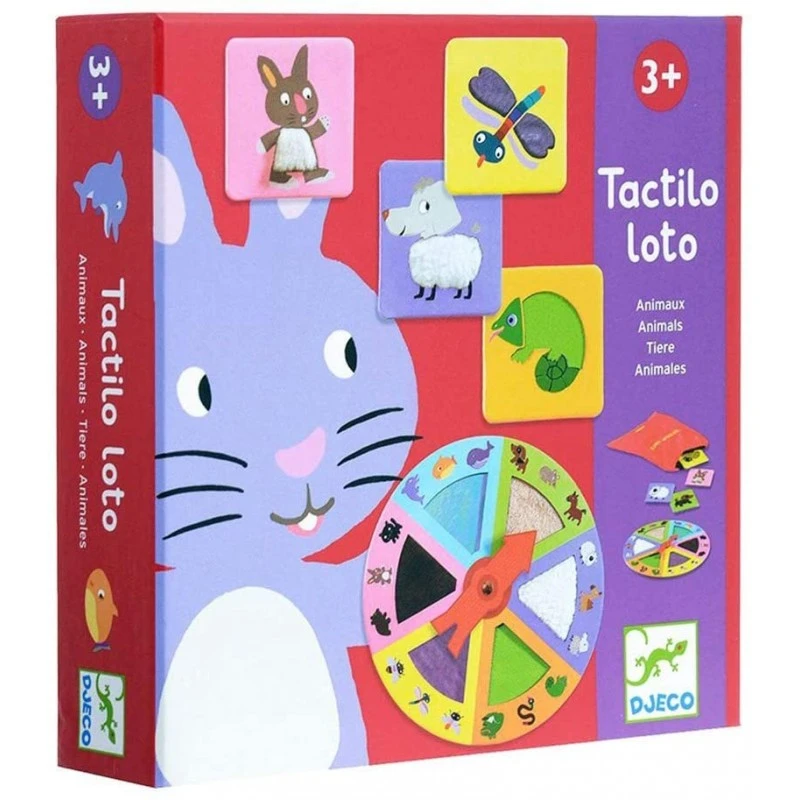 Djeco - DJ08129 - Jeux éducatifs - Tactilo Loto Animaux 3 Djeco - DJ08129 - Jeux éducatifs - Tactilo Loto Animaux