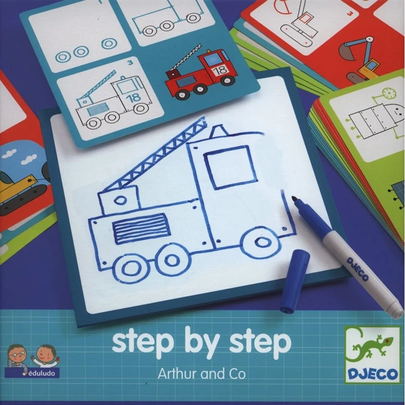 Djeco - DJ08321 - Eduludo - Step By Step Arthur And Co 3 Djeco - DJ08321 - Eduludo - Step By Step Arthur And Co