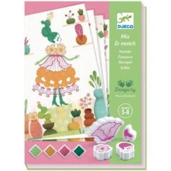 Djeco - DJ08741 - Tampons - Flower Girls