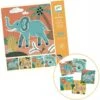 Djeco - DJ08916 - Pochoirs - Animaux Sauvages -Jouets Pour Enfants djeco dj08916 pochoirs animaux sauvages