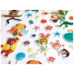 Djeco - DJ09080 - Stickers Des Petits - La Fête