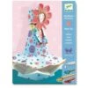 Djeco - DJ09666 - Coloriages - Arty Paper Mademoiselle Blossom -Jouets Pour Enfants djeco dj09666 coloriages arty paper mademoiselle blossom