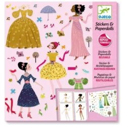 Djeco - DJ09690 - Stickers - Robes Des 4 Saisons