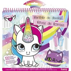 Fashion Angels - Portfolio De Dessins Rêves De Licornes - Lansay