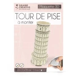 Graine Créative - Maquette 3D - Tour De Pise
