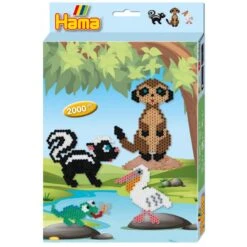 Hama - 3446 - Loisirs Créatifs - Midi Boîte - Les Animaux