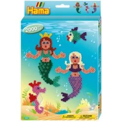 Hama - Perles - 3431 - Taille Midi - Boîte Petit Modèle Les Sirènes