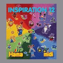Hama - Perles - 399-12 - Taille Midi - Livre Inspiration Numéro 12