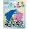 Hama - Perles - 4212 - Taille Midi - Blister Grand Modèle Plaques Sirène Et Dauphin -Jouets Pour Enfants hama perles 4212 taille midi blister grand modele plaques sirene et dauphin