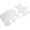 Hama - Perles - 8251 - Taille Maxi - Sachet De 2 Plaques éléphant Et Ourson -Jouets Pour Enfants hama perles 8251 taille maxi sachet de 2 plaques elephant et ourson