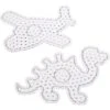 Hama - Perles - 8257 - Taille Maxi - Sachet De 2 Plaques Dinosaure Et Avion 1 Hama - Perles - 8257 - Taille Maxi - Sachet De 2 Plaques Dinosaure Et Avion -Jouets Pour Enfants hama perles 8257 taille maxi sachet de 2 plaques dinosaure et avion