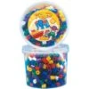 Hama - Perles - 8570 - Taille Maxi - Pot Petit Modèle 600 Perles Vives Mix -Jouets Pour Enfants hama perles 8570 taille maxi pot petit modele 600 perles vives mix