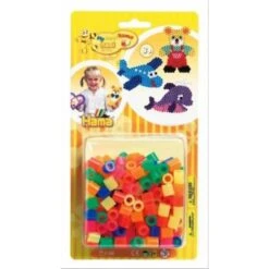 Hama - Perles - 8672 - Taille Maxi - Blister De 250 Perles Maxi Jaune