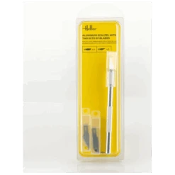 Heller - Accessoire Modélisme - Couteau De Modéliste En Aluminium Avec 10 Lames De Rechange