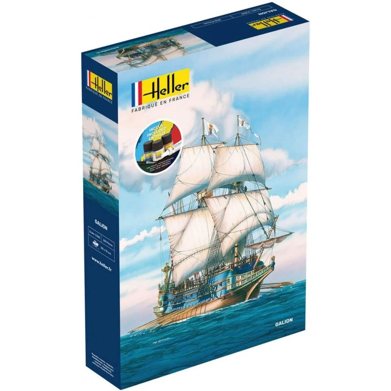 Heller - Maquette - Bateau - Starter Kit - Galion 3 Heller - Maquette - Bateau - Starter Kit - Galion