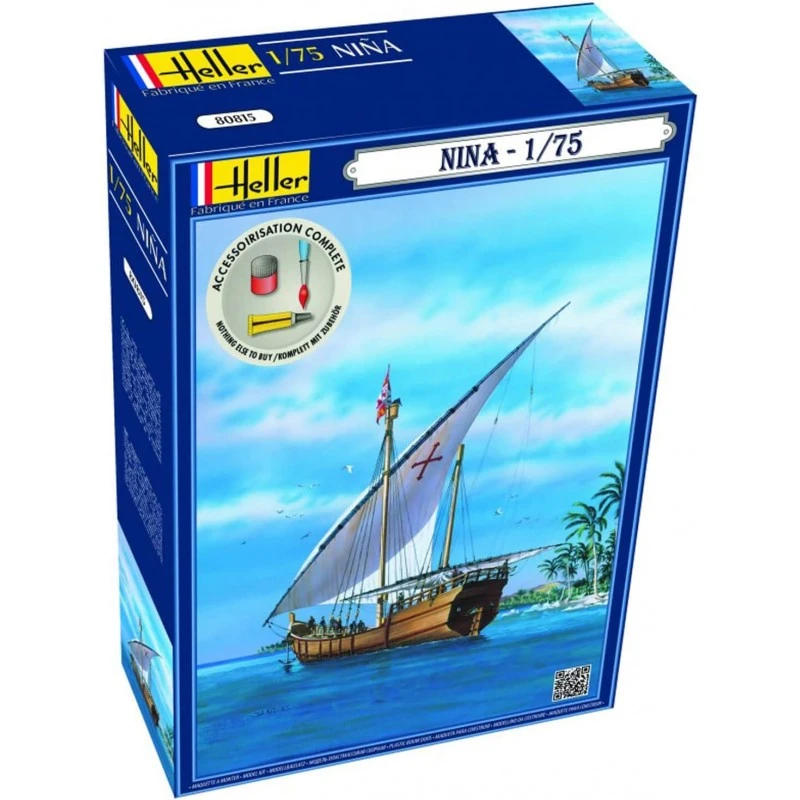 Heller - Maquette - Bateau - Starter Kit - Nina 2 Heller - Maquette - Bateau - Starter Kit - Nina