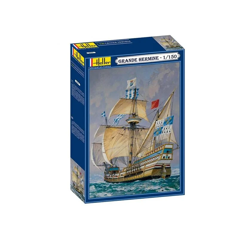 Heller - Maquette De Bateau - La Grande Hermine 3 Heller - Maquette De Bateau - La Grande Hermine