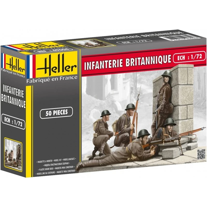 Heller - Maquette - Figurine - Infanterie Britannique 3 Heller - Maquette - Figurine - Infanterie Britannique