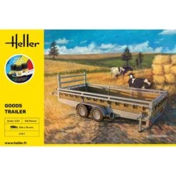 Heller - Maquette - Starter Kit - Goods Trailer