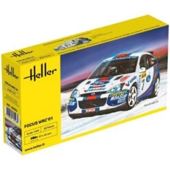 Heller - Maquette - Voiture - Ford Focus WRC 01