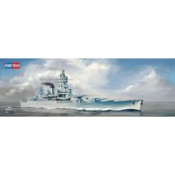 Heller Hobby Boss - Maquette - Bateau - Cuirassé Strasbourg Marine Française - 1:350