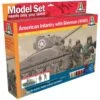 Italeri - I73003 - Maquette - Chars D'assaut - Sherman Et Infanterie U S - Echelle 1:72 -Jouets Pour Enfants italeri i73003 maquette chars d assaut sherman et infanterie u s echelle 1 72
