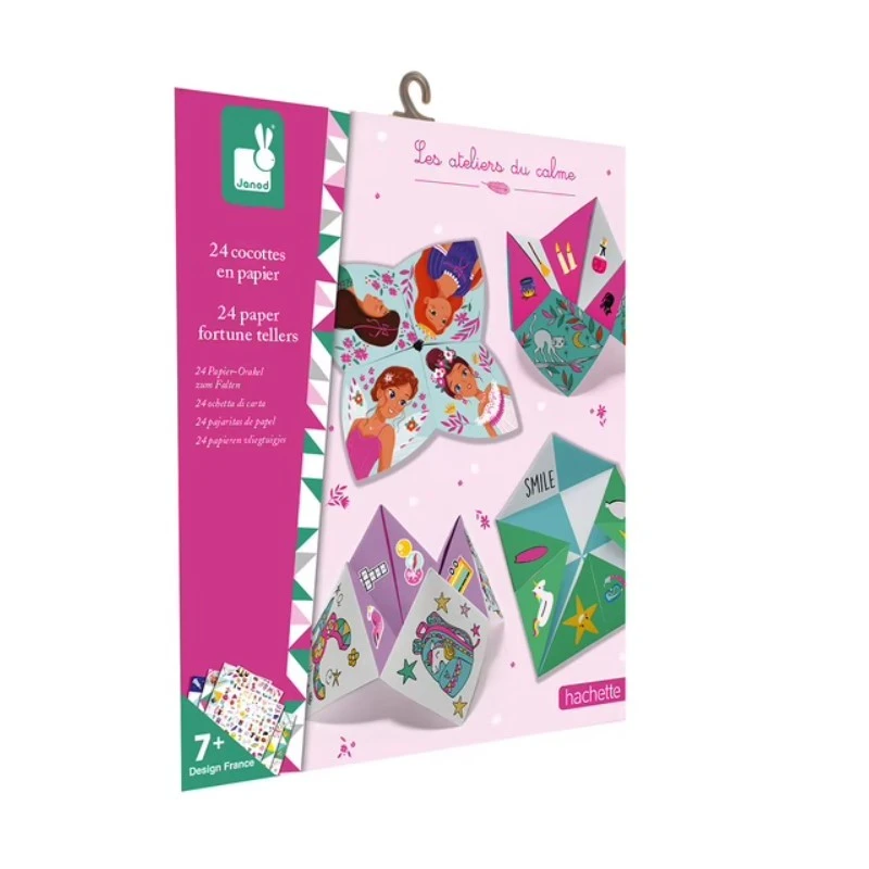 Janod - Loisirs Créatifs - 24 Cocottes En Papier 3 Janod - Loisirs Créatifs - 24 Cocottes En Papier