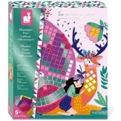 Janod - Loisirs Créatifs - Mosaiques - Fées - 5 Tableaux