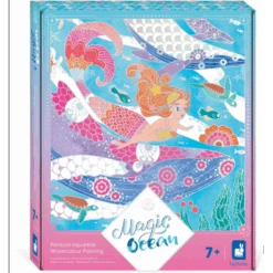 Janod - Loisirs Créatifs - Peinture Aquarelle - Magic Ocean