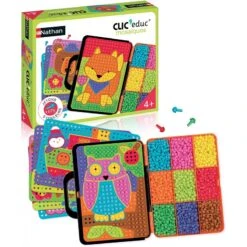 Nathan - Jeu De Loisirs Créatifs - Clic Educ - Les Mosaiques