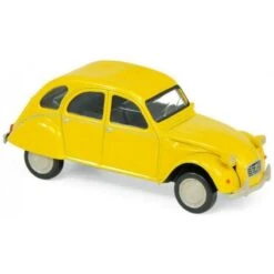 Norev - Véhicule Miniature - Citroën 2 CV 6 Club 1979 - Mimosa Yellow