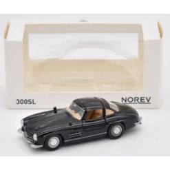 Norev - Véhicule Miniature - Mercedes Benz 300 SL 1954 Noir - 1:43