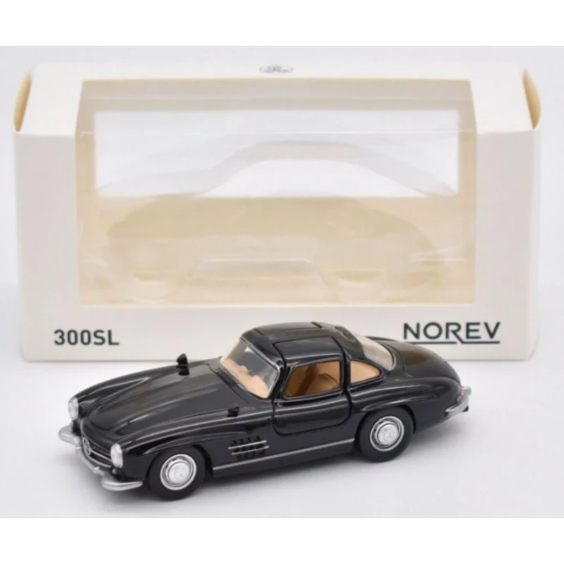 Norev - Véhicule Miniature - Mercedes Benz 300 SL 1954 Noir - 1:43 3 Norev - Véhicule Miniature - Mercedes Benz 300 SL 1954 Noir - 1:43