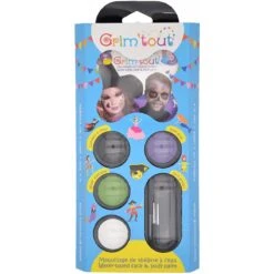 OZ - Déguisement - Grim Tout - Set Complet 4 Couleurs - Sorcière Et Squelette - 4 X 4ml