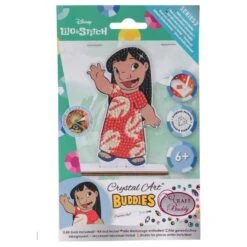 OZ - Loisirs Créatifs - Crystal Art - Kit Figurine à Diamanter - Lilo