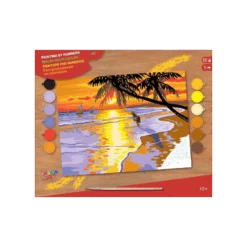 OZ - Loisirs Créatifs - Peinture Par Numéros Initiés - Sous Les Tropiques