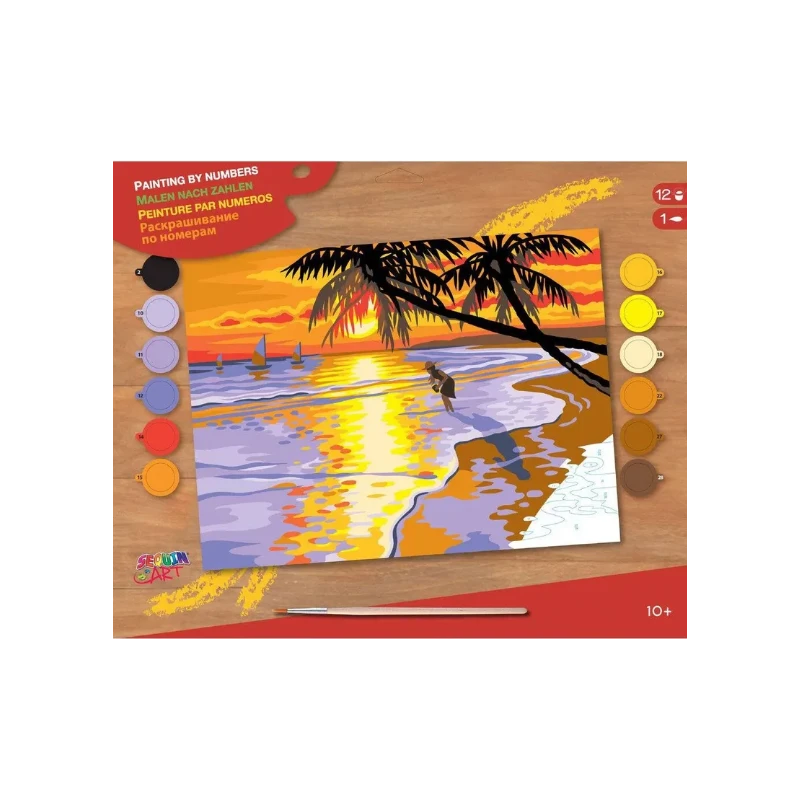 OZ - Loisirs Créatifs - Peinture Par Numéros Initiés - Sous Les Tropiques 3 OZ - Loisirs Créatifs - Peinture Par Numéros Initiés - Sous Les Tropiques