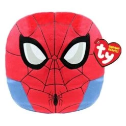 Peluche TY - Coussin 35 Cm - Marvel - Spiderman