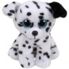 Peluche TY - Peluche 15 Cm - Catcher Le Chien Dalmatien